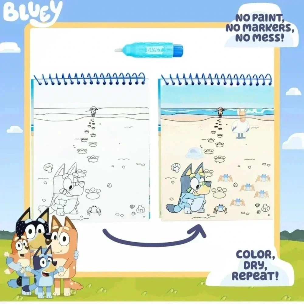Bluey usa aqua